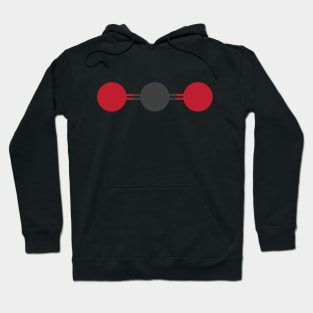 CO2 Molecular Structure Hoodie